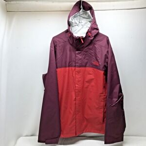 The North Face Venture 2 Jacket  Mens XLarge Rage Red Fig Colorway RAIN OUTDOOR